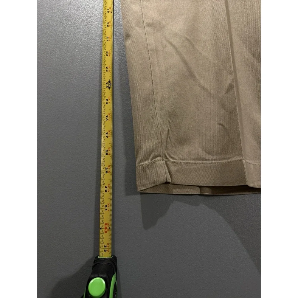 Vintage Polo Ralph Lauren Andrew Pant Men's 40x30 (38x30) Pleated‎ Chino Tan
